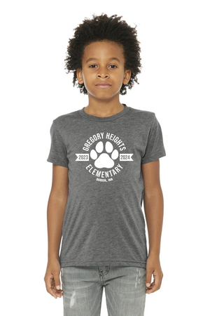 Gregory Heights Elementary Spirit Wear 2023-24 On-Demand-BELLA+CANVAS Triblend Short Sleeve Tee