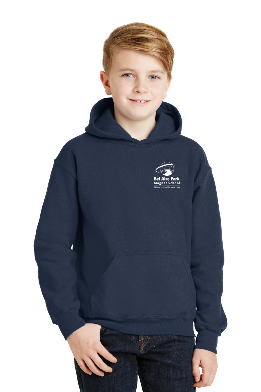 Bel Aire Park Spirit Wear 2023-24 On-Demand-Unisex Hoodie Left Chest Logo