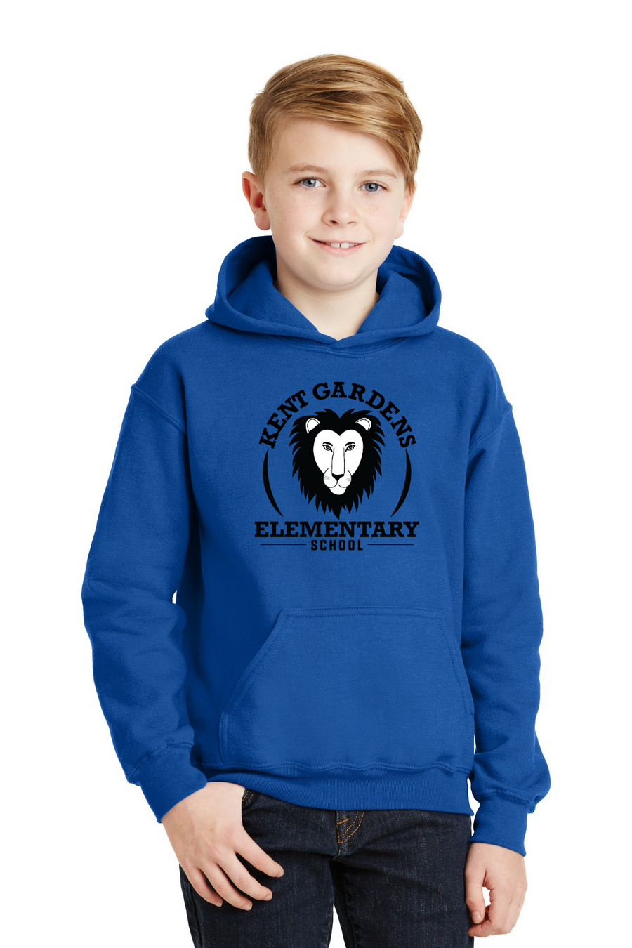 Kent Gardens Spirit Wear 2023-24 On-Demand-Unisex Hoodie Lion Mascot
