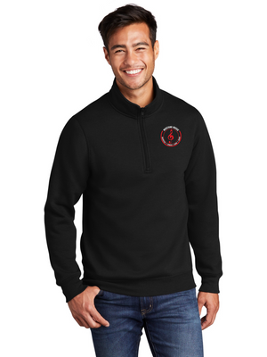 Fallon Music On-Demand Store 2023-24-Port & Company  Core Fleece 1/4-Zip Pullover Sweatshirt
