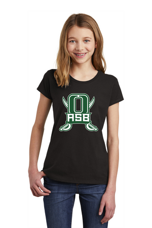 Oceanside HS ASB/PALS Spirit Wear 2023-24 On-Demand-Youth District Girls Tee ASB Logo