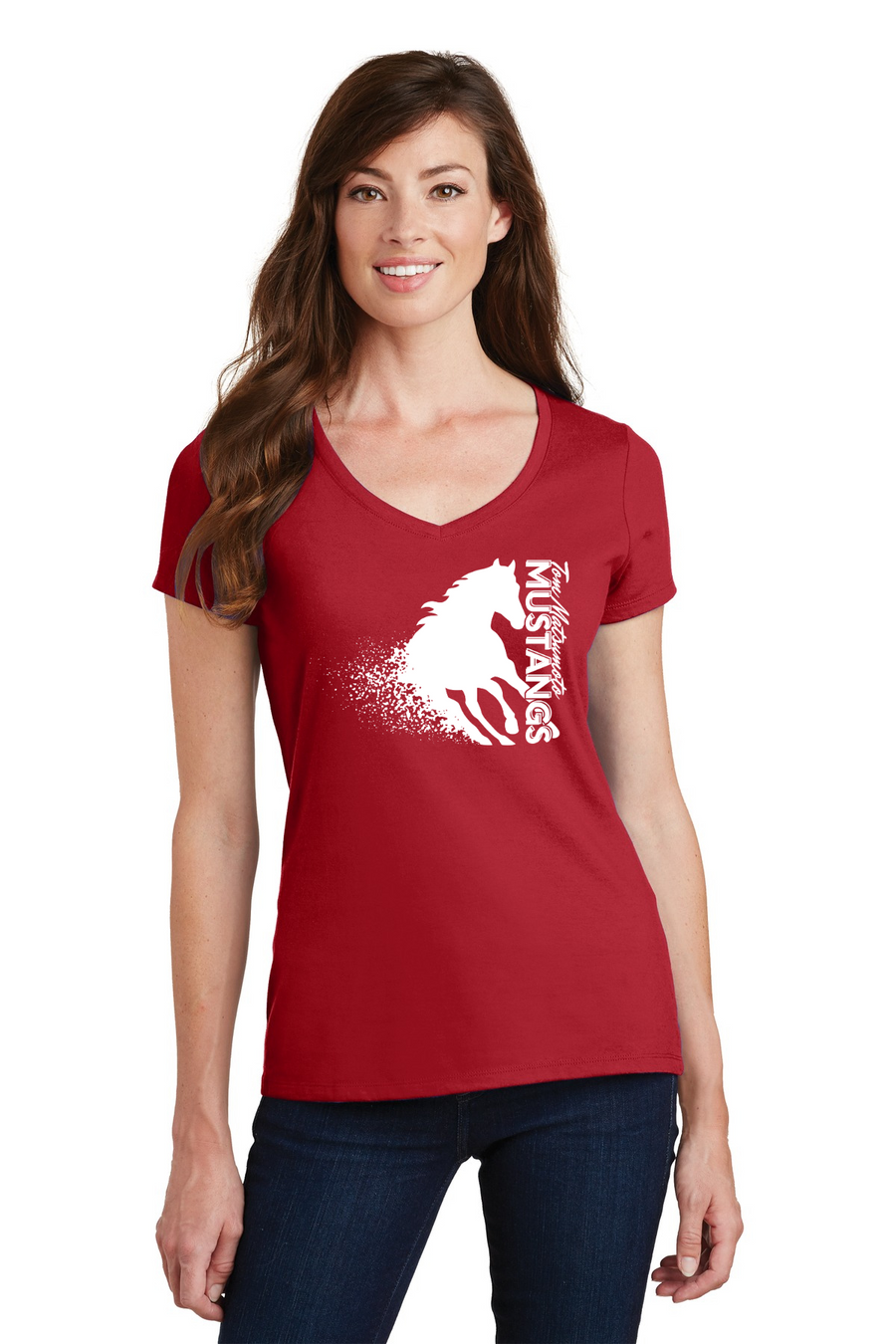 Tom Matsumoto Elementary Spirit Wear 2023-24 On-Demand-Port and Co Ladies V-Neck