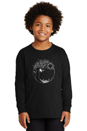 Laurel Tree Charter-Unisex Long Sleeve Shirt Tree Logo