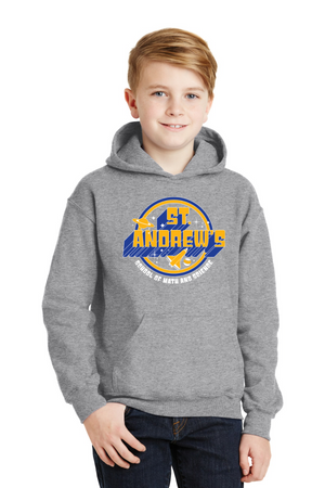 St. Andrews School of Math & Science HOUSE SHIRTS 2023-24 On-Demand-Unisex Hoodie Space Themed Logo