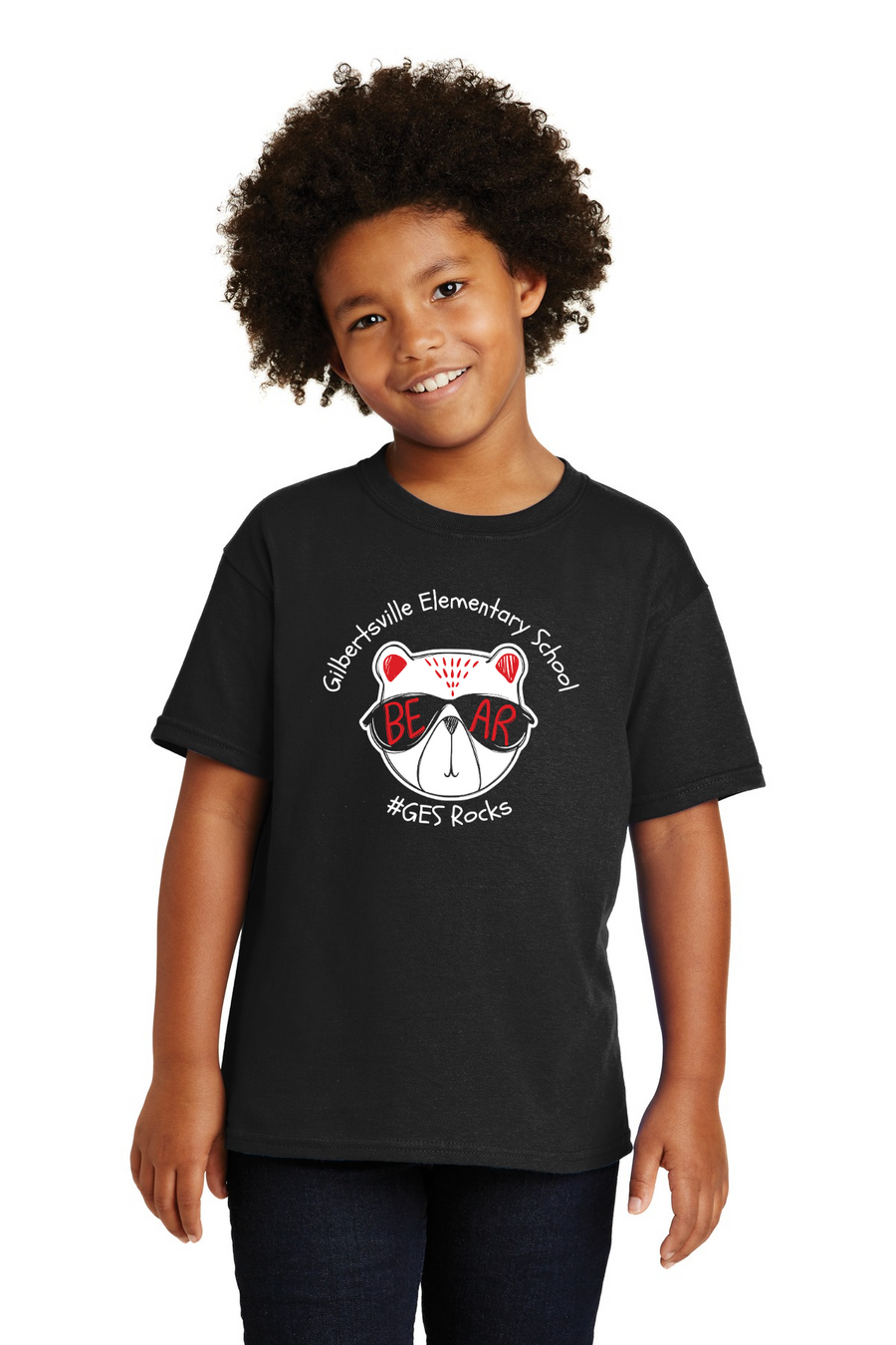 GES Bears Spirit Wear 2023-24 On-Demand-Unisex T-Shirt #GES Rocks Logo