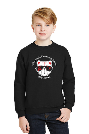 GES Bears Spirit Wear 2023-24 On-Demand-Unisex Crewneck Sweatshirt #GES Rocks Logo