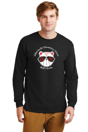 GES Bears Spirit Wear 2023-24 On-Demand-Unisex Long Sleeve Shirt #GES Rocks Logo