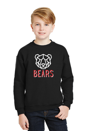 GES Bears Spirit Wear 2023-24 On-Demand-Unisex Crewneck Sweatshirt BEARS Logo