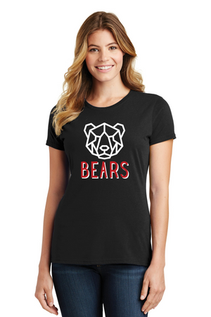 GES Bears Spirit Wear 2023-24 On-Demand-Port and Co Ladies Favorite Shirt BEARS Logoo