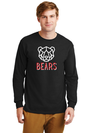 GES Bears Spirit Wear 2023-24 On-Demand-Unisex Long Sleeve Shirt BEARS Logo