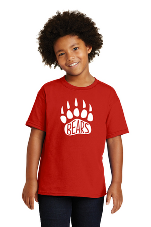 GES Bears Spirit Wear 2023-24 On-Demand-Unisex T-Shirt Paw Logo