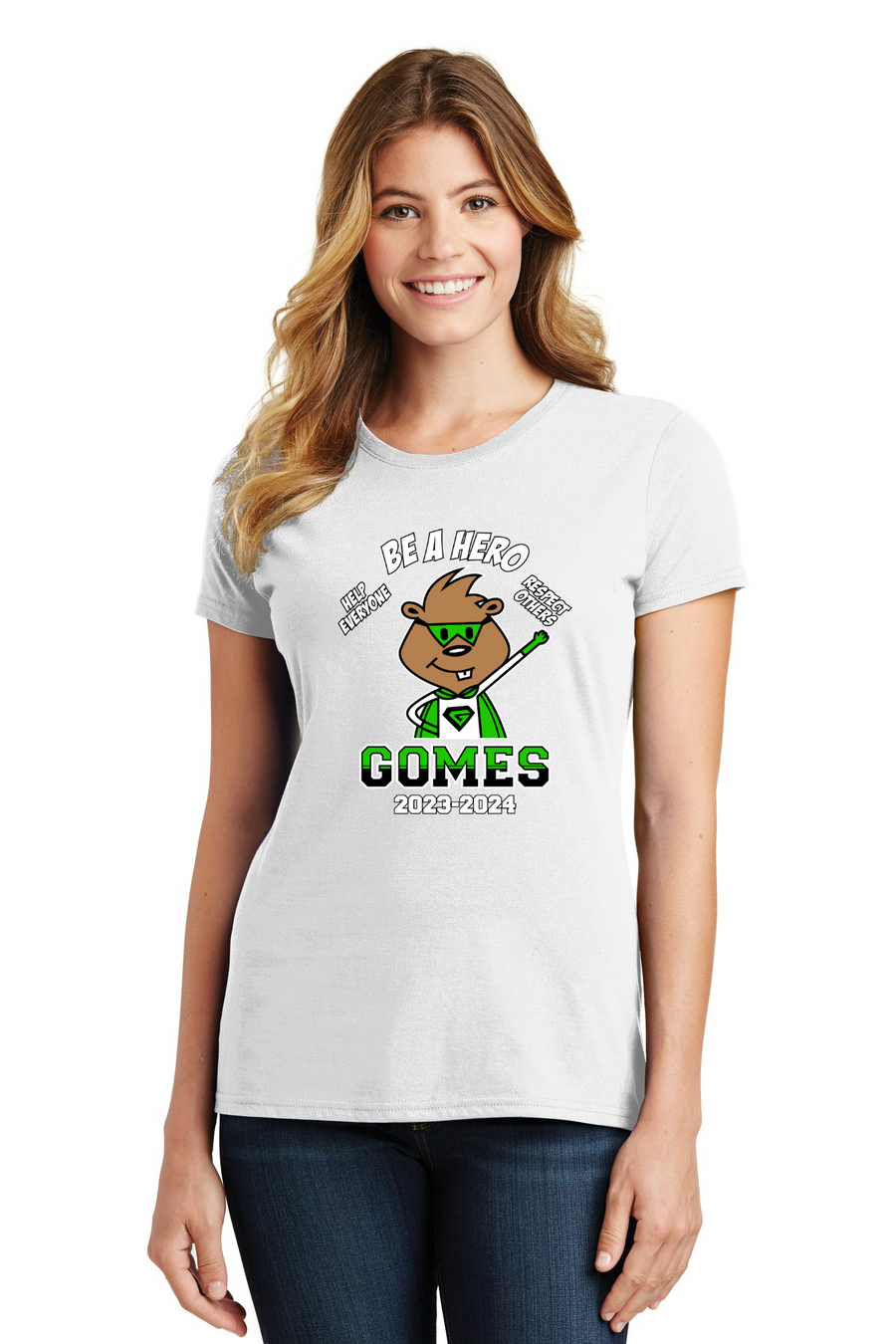Gomes Elementary Spirit Wear 2023-24 On-Demand-Port and Co Ladies Favorite Shirt
