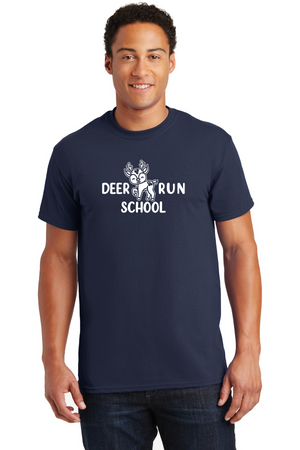 Deer Run Elementary Spirit Wear 2023-24 On-Demand-Unisex T-Shirt White Logo