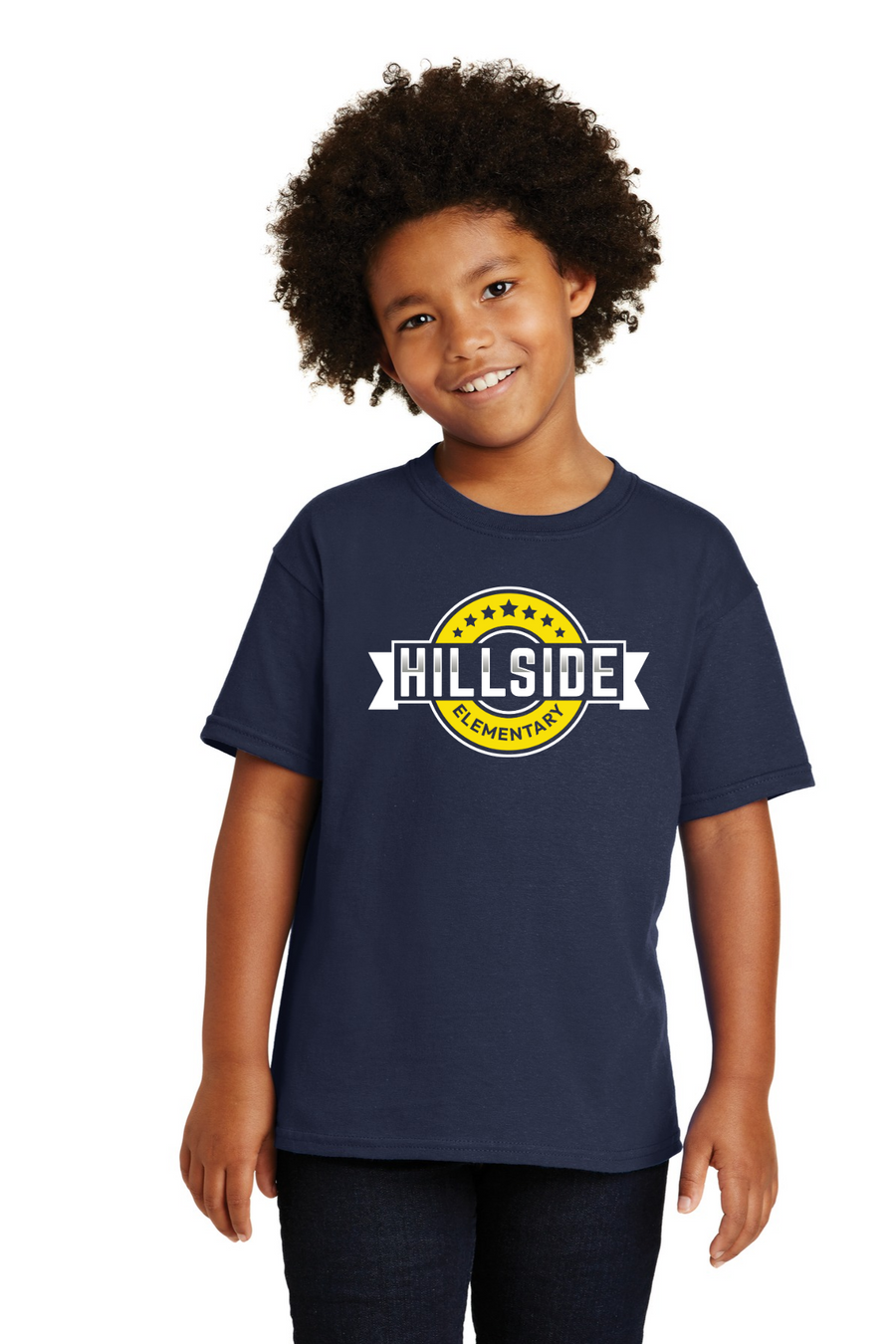 Hillside Elementary Spirit Wear 2023-24 On-Demand-Unisex T-Shirt Typographic Logo