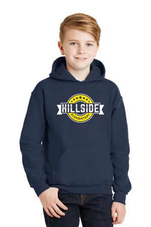 Hillside Elementary Spirit Wear 2023-24 On-Demand-Unisex Hoodie Typographic Logo