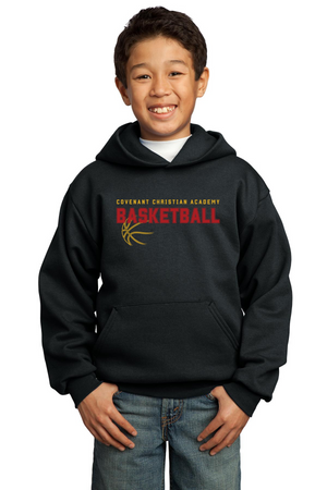 Covenant Christian Academy Spirit Wear 2023-24 On-Demand-Youth Unisex Port & Company Hoodie Basketball