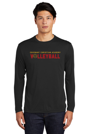 Covenant Christian Academy Spirit Wear 2023-24 On-Demand-Adult Unisex Dri-Fit Long Sleeve Tee Volleyball