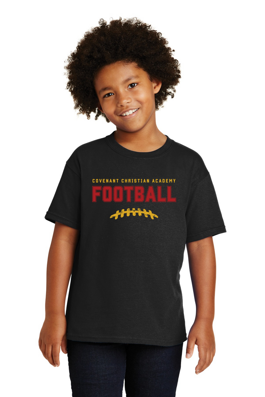 Covenant Christian Academy Spirit Wear 2023-24 On-Demand-Youth Unisex T-Shirt Football