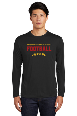 Covenant Christian Academy Spirit Wear 2023-24 On-Demand-Adult Unisex Dri-Fit Long Sleeve Tee Football