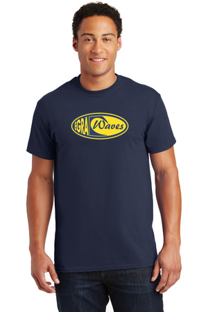 EGRA Waves Gear-Unisex T-Shirt Center Chest Logo