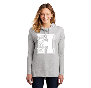 Harmony School Spirit Wear 2023-24 On-Demand-Women's District Featherweight French Terry Hoodie H Logo