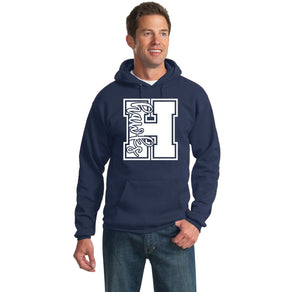 Harmony School Spirit Wear 2023-24 On-Demand-Adult Unisex Port & Company Hoodie H Logo