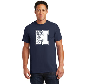 Harmony School Spirit Wear 2023-24 On-Demand-Adult Unisex T-Shirt H Logo