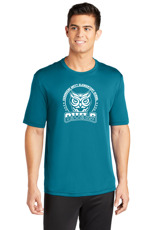 Mott Elementary Spirit Wear 2024 On-Demand-Adult Unisex dry-fit shirt White Owl Logo