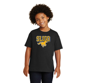 Sligo Middle School 2023-24 Spirit Wear-Youth Unisex T-Shirt Stallion Logo