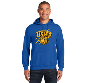 Harrison Elementary Spirit Wear 2023-24 On-Demand-Adult Unisex Hoodie Yellow Tiger Logo