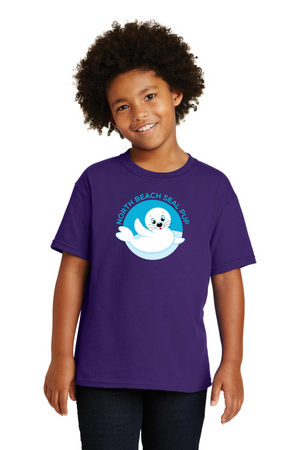 North Beach Elm Spirit Wear 2023-24 On-Demand-Youth Unisex T-Shirt Seal Logo