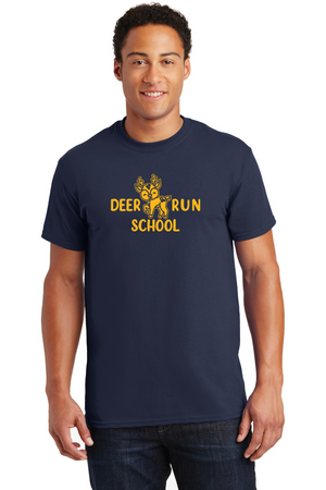 Deer Run Elementary Spirit Wear 2023-24 On-Demand-Unisex T-Shirt Yellow Logo