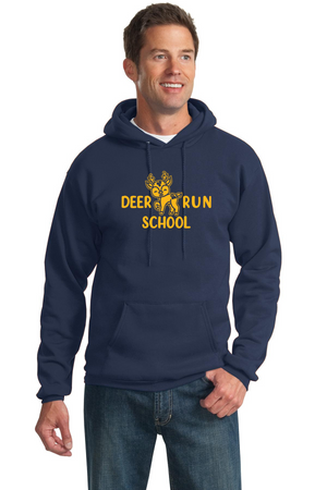 Deer Run Elementary Spirit Wear 2023-24 On-Demand-Unisex Hoodie Yellow Logo