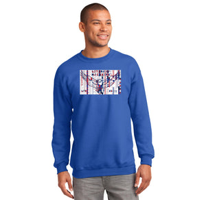 Literary Mag Club (Liberty Traditional) Spirit Wear 2023-24 On-Demand-Adult Unisex Crewneck Port & Company Essential Fleece Sweatshirt