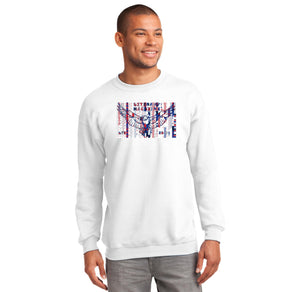 Literary Mag Club (Liberty Traditional) Spirit Wear 2023-24 On-Demand-Adult Unisex Crewneck Port & Company Essential Fleece Sweatshirt