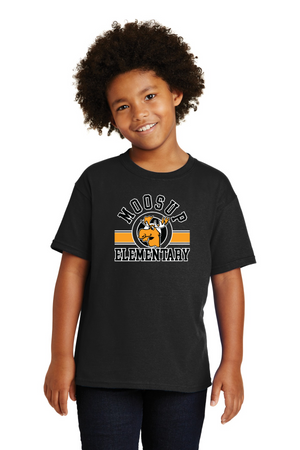 Moosup Elementary School Spirit Wear 2023-24 On-Demand Store-Unisex T-Shirt Orange Stripe