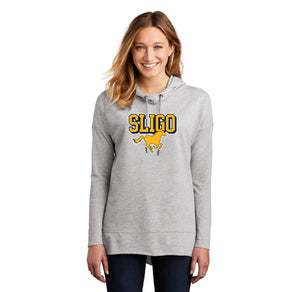 Sligo Middle School 2023-24 Spirit Wear-Womens Premium Featherweight French Terry Hoodie Stallion Logo