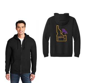 Eagle MS Student Design On-Demand 23-24-Adult Unisex Full-Zip Hooded Sweatshirt