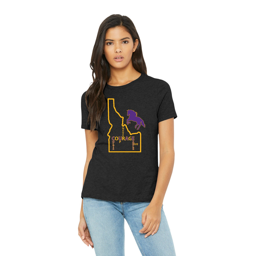 Eagle MS Student Design Flash Sale 23-24-Women’s Premium Relaxed CVC Tee