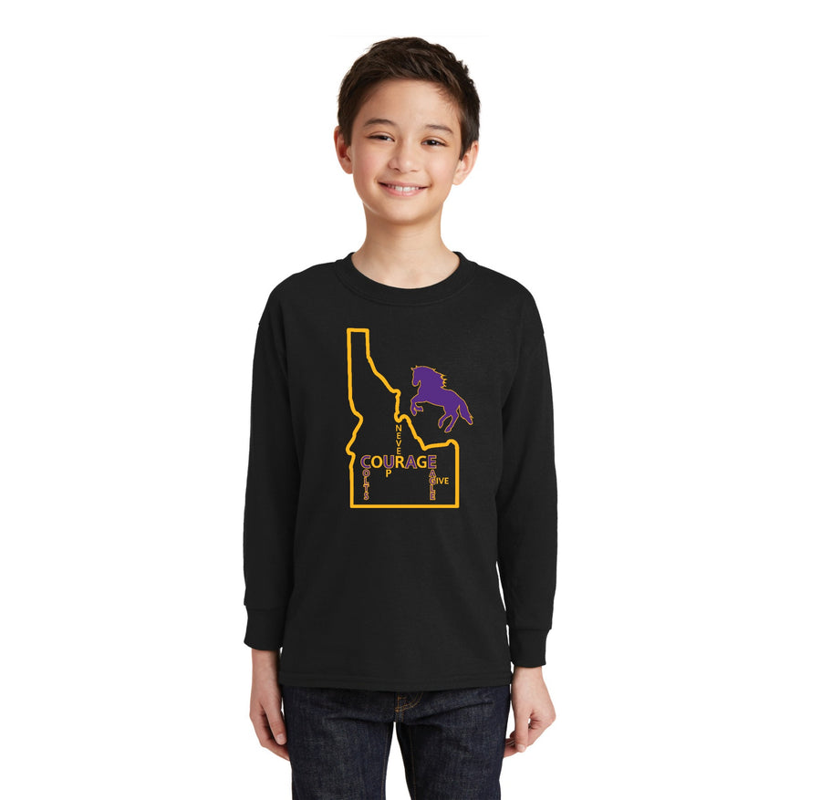 Eagle MS Student Design Flash Sale 23-24-Youth Unisex Long Sleeve Tee