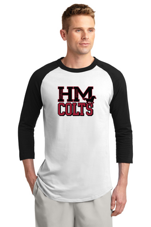 Horace Mann Spirit Wear 2023-24-Adult Unisex Baseball Tee