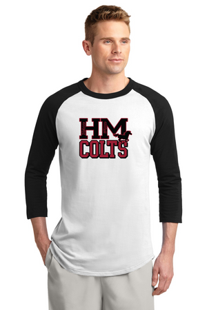 Horace Mann Spirit Wear 2023-24 On-Demand-Adult Unisex Baseball Tee
