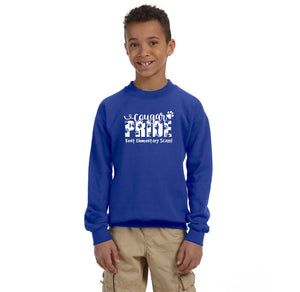 Kent Elementary Spirit Wear 2023-24 On-Demand-Youth Unisex Crewneck Sweatshirt Pride Paw Print