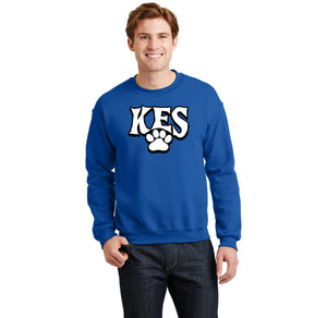 Kent Elementary Spirit Wear 2023-24 On-Demand-Adult Unisex Crewneck Sweatshirt KES Horizontal