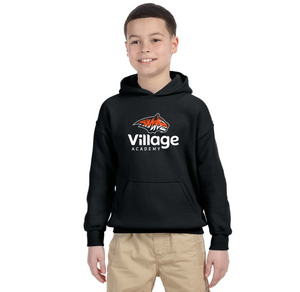 Village Academy Spirit Wear 2023-24 On-Demand-Youth Unisex Hoodie Tiger Logo