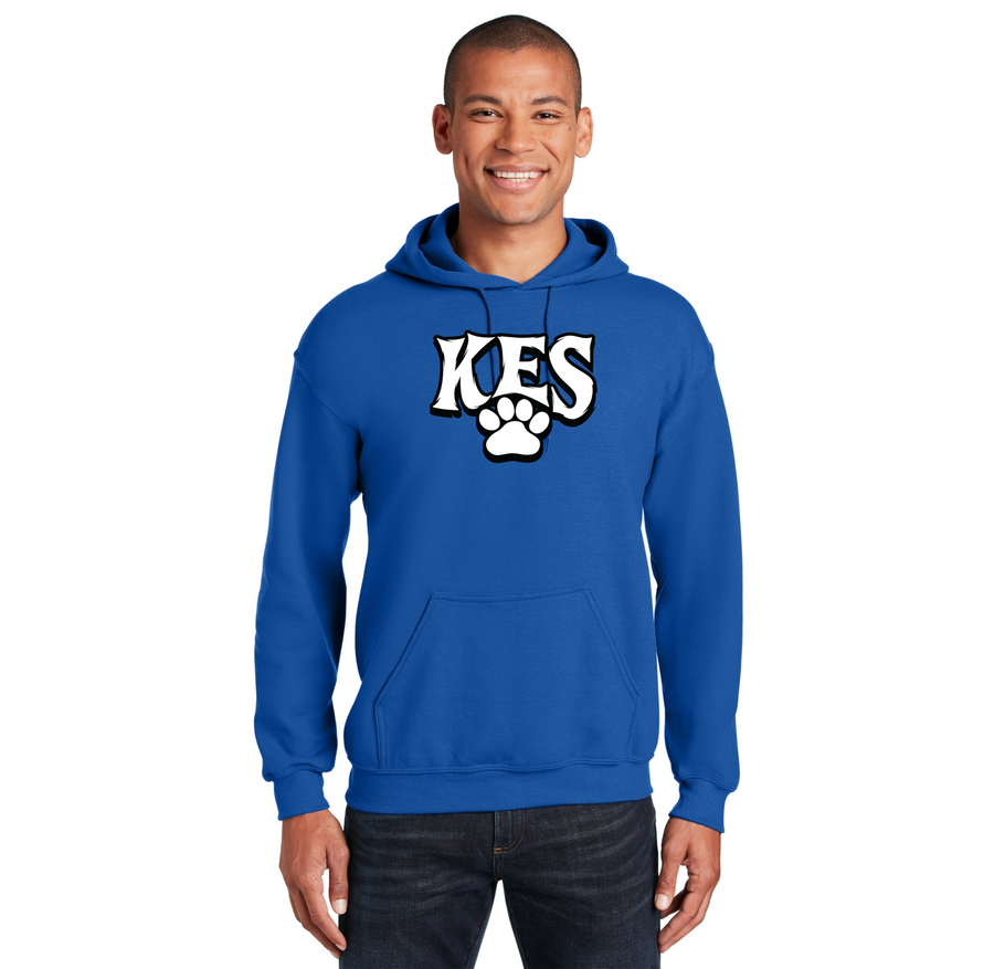 Kent Elementary Spirit Wear 2023-24 On-Demand-Adult Unisex Hoodie KES Horizontal