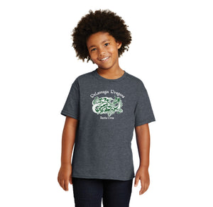 Delaveaga Elementary Spirit Wear 2023/24 On-Demand-Youth Unisex T-Shirt Dragon Logo