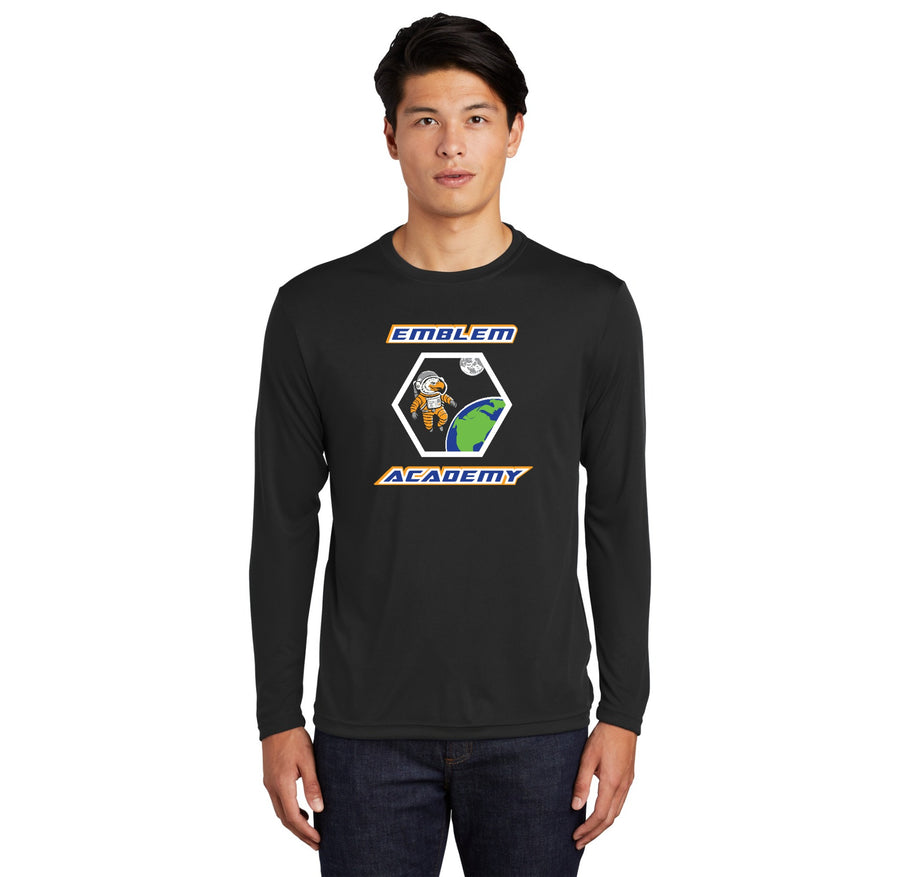 Emblem Academy NASA Space Station Spirit Wear 2023-Adult Unisex Dri-Fit Long Sleeve Tee
