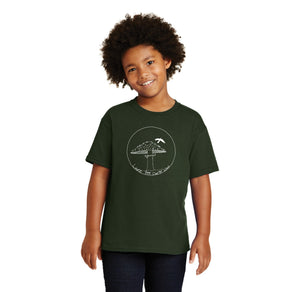 Laurel Tree Charter-Youth Unisex T-Shirt Mushroom Logo