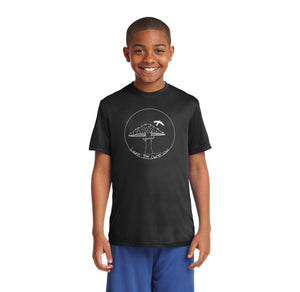 Laurel Tree Charter School Spirit Wear 2023-24 On-Demand-Youth Unisex Dri-Fit Shirt Mushroom Logo